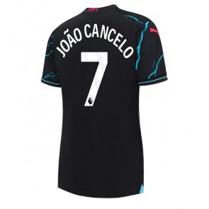 Manchester City Joao Cancelo #7 kläder Kvinnor 2023-24 Tredje Tröja Kortärmad